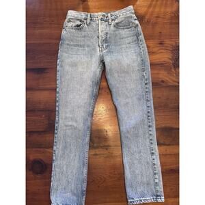 Re / Done Levi’s Denim Jeans RN 146770 Sz 26 Distressed Vintage Relaxed Classic